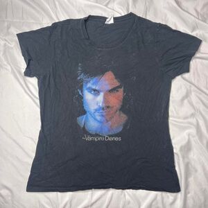 Vampire Diaries Damon Salvatore Graphic Tee